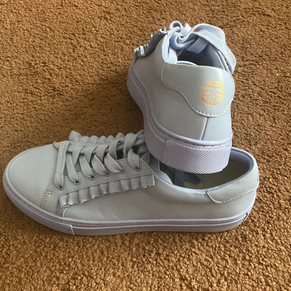 Tory burch sport baby blue tennies size 7.5
